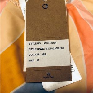 Billabong Girls One Piece Swimsuit